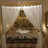 letto a baldacchino in ferro battuto vero