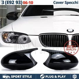 CALOTTE SPECCHIETTI per Bmw Serie 3 E92 E93 Nero L