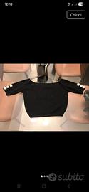 top nero Elisabetta Franchi tg 42