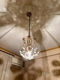 Lampadario tipo swarosky