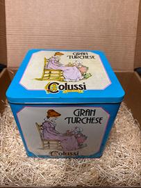 Scatola latta Colussi