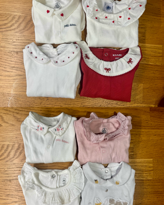 8 body con colletto petit bateau, Coccodè Fi, ecc.