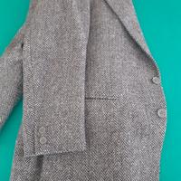 Giacca tweed in pura lana vergine