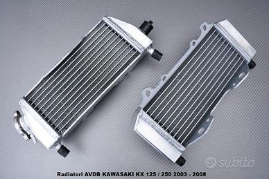 Radiatori AVDB KAWASAKI KX 125 / 250 2003 - 2008