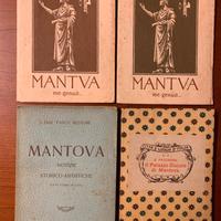 Mantova 4 opuscoli e guide turistiche 1919/1927