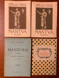Mantova 4 opuscoli e guide turistiche 1919/1927
