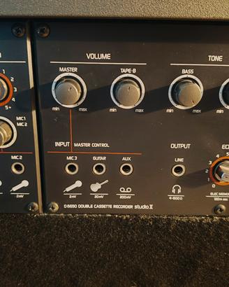 amplifcatore per chitarra e voce con rec