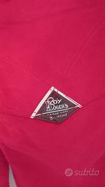 Pantalone in velluto rosso Roy Roger's