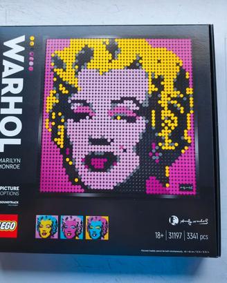 Lego Warhol Marilyn Monroe 31197