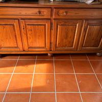 Credenza Madia mobile in legno massello da sala