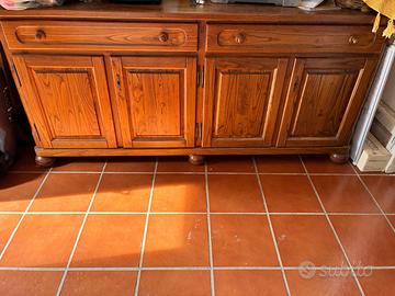 Credenza Madia mobile in legno massello da sala