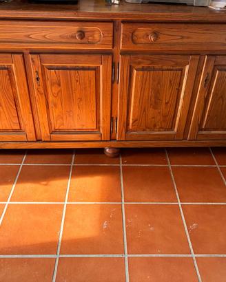 Credenza Madia mobile in legno massello da sala