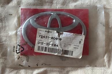 Emblema originale Toyota - Back door, NUOVO