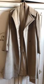 Cappotto beige vintage