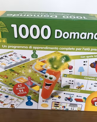 2 Giochi Educativi Lisciani - Linea Carotina