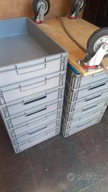 cassette contenitori plastica