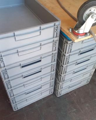 cassette contenitori plastica