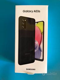 Galaxy A03S 32gb black + cover