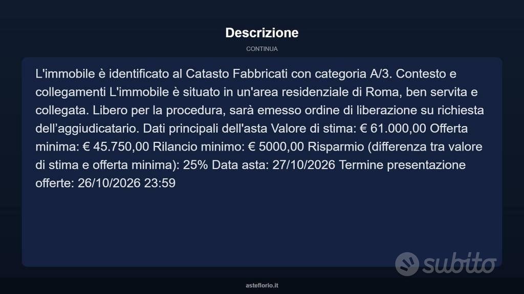 Appartamento – RM - Vista 5