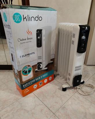 Termosifone ad Olio Klindo 1500W 7 Elementi
