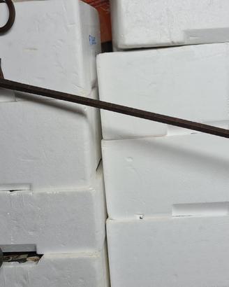 Vecchia stadera bilancia pesa sacchi fina 40 kg