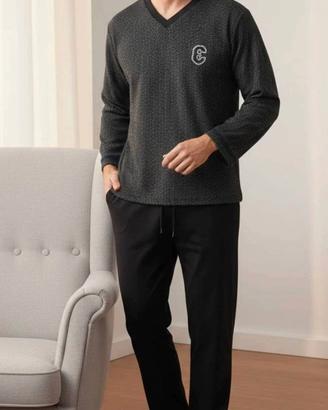 Pigiama/Vestaglia Uomo Enrico Coveri Nuit Tg. 52 