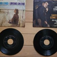 Luigi Tenco Vinile 2 Dischi 45 Giri RCA Epoca rari