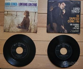 Luigi Tenco Vinile 2 Dischi 45 Giri RCA Epoca rari