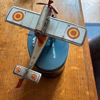 Modellino aereo vintage in latta anni 60