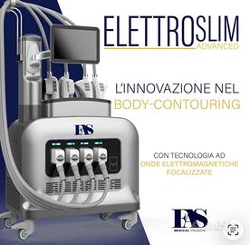 Stimolatore muscolare 4 manipoli simile a emsculpt