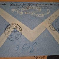 Busta colonie 7 giugno 40 posta aerea Tripoli-Tori