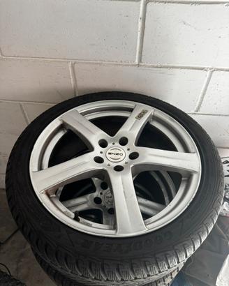 4 gomme con cerchi Enzo da 18”