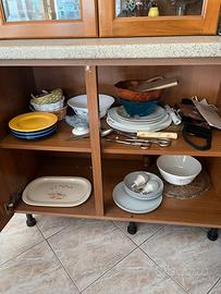 Lotto Stoviglie Piatti Ceramiche da Cucina vintage