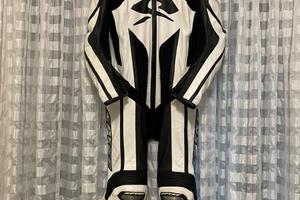 Tuta Moto SPYKE Kangaroo Mix Pelle di Canguro 54