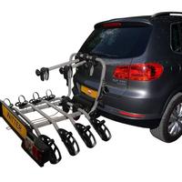 Portabici per gancio traino