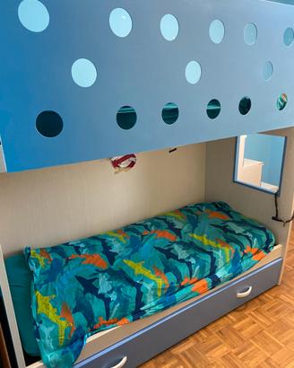 Camera bimbi - Letto a Castello