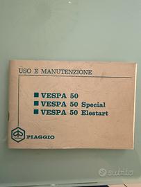 Libretto originale vespa