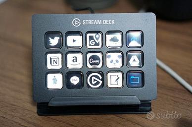 Elgato Stream Deck Controller 15 Tasti MK2 - Nero