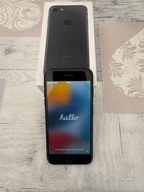 Iphone  7 di colore nero 128 gb