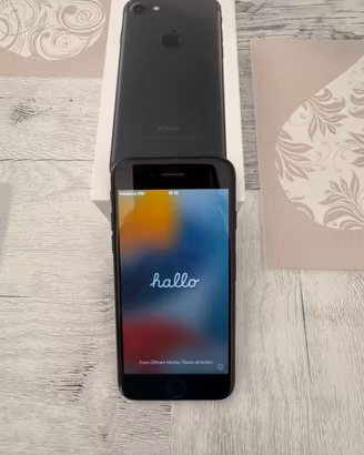 Iphone  7 di colore nero 128 gb