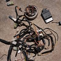 impianto elettrico, filtro e pedane beta rr 2t