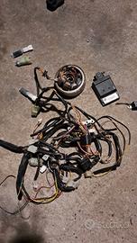 impianto elettrico, filtro e pedane beta rr 2t