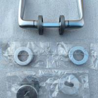 maniglia Ghidini cromo satinato