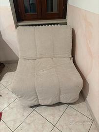 Poltrona letto IKEA LYCKSELE con materasso