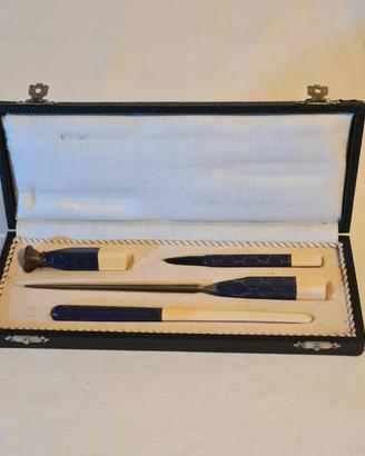 antico set da scrivania stile Art Deco 