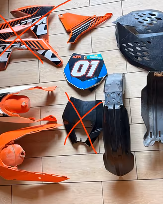 Plastiche ktm 450