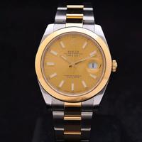 Rolex Datejust 41mm steel gold ref 126303 serviced