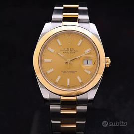 Rolex Datejust 41mm steel gold ref 126303 serviced
