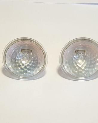 4 faretti alogeni dicroici da 50w cad.