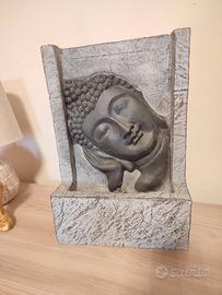 Decorazione yoga, cascata d'acqua